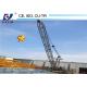 24m Boom Brand New 6t Load Derricks Tower Crane on the Roof Top Made in China