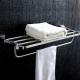 Home SS 304 Towel Rack Modern Wall Mounted Stainless Steel Towel Hanger