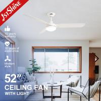 3 Blades 3 Speed Reversible Remote Control Modern Ceiling Fan For Bedroom