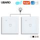 100Vac  - 240Vac Dual Smart Light Switch Stair Bed Indicator Light Smart 3 Gang Light
