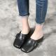 S269 Summer trend fashion all-match women's shoes 2020 summer women's Baotou half slippers women flat bottom