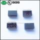 dongguan factory ROHS10/100/1000base-t pulse ethernet transformer