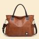 Large Single Strap Genuine Leather Satchel Handbags Purse Womens