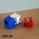 UTP Cat5e RJ45 Keystone Jack 180 Degree Category 5e Network Modular Jacks 5