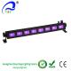 Cheap 8pcs*3w LED UV Light  Bar Black Light, Metallic Black