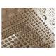 ASTM Round Hole Deacorative metal 316 304 201 perforated stainless steel sheet