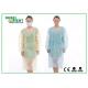 ISO13485 Dust Proof Non Woven Polypropylene Disposable Isolation Gowns