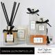Bathroom Fragrance Reed Diffusers , Strong Smelling Reed Diffuser For Large Room