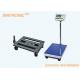Industry blue Mild Steel Weighing Scale with indicator INCS 350x400mm 150kg 0.1kg  Electronic Weight Machine