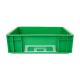 400x300x120mm Attached Lid Logistic Storage Plastic Crate for Packaging Plastic Totes