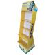 Corrugated Sidekick Standee Cardboard Ladder Display with Hook Racks for Watering Device