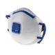 Flat Fold Disposable FFP2 Face Mask  , Comfortable Dust Mask FFP2 With Valve