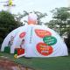 Outdoor Nightclub Inflatable White Tent With 6 Legs Commercial Advertising Campaign