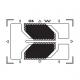 Phenolices Shear Torsion Strain Gauge
