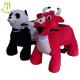 Hansel  coin operated electric plush kids animal panda rider in parties