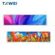 11.3-inch 440 * 1920 high-definition car rearview mirror shelf advertising bar display screen