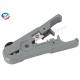 Gray Universal Wire Stripping And Twisting Tool Plastic Molded Handle