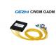 4 Channels CWDM Mux Demux , Duplex East CWDM OADM Optical Add / Drop