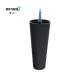 KR-P0313 145mm Height Round Furniture Feet , Plastic Sofa Legs Replacement No Noisy
