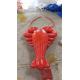 Eco Friendly Inflatable Product Replicas Shrimp For Outdoor Amusement Park