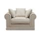 American style Linen fabric upholstery classic 1-seater sofa,lounge chair,living room sofa