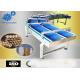 H5935 Z Shape Inclined Automated Conveyor Systems With Cleats For Food Industry
