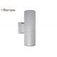 Grey Outdoor Up And Down Outside LED Wall Lights , LED Outdoor Wall Sconce IP65