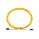 G652D OS1 LSZH Jacket Fiber Optic Patch Cord LC Upc To LC Upc Simplex 3.0mm
