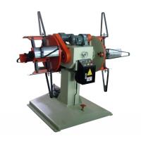 Motorized Double Steel Coil Uncoiler Machine With Drive Motor