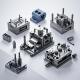 OEM ODM Precision Injection Molding Mold Rubber Mold For Single Cavity 3D Drawing Formats