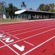 Eco Friendly Prefabricated Rubber Running Track With IAAF Approved