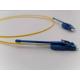 2.0mm LC UPC To LC UPC Uniboot OS2 Single Mode Patch Cord LSZH