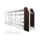 Commercial 4 - 6 Layers Convenient Store Shelving With Light Duty Wire Mesh Backing