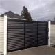 Black Aluminum Privacy Fence With Laser Cutting For High Durability And Aesthetic Appeal