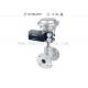 SS Actuator Regulation Pneumatic Globe valves with flange end / Steam valve