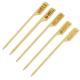 Teppo Barbecue Bamboo Food Picks Long Wooden Skewers With Customized Logo