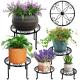 Indoor Vintage Flower Rack with Included Hardware Decorative Iron Steel Plant Stand
