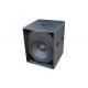 Single 18 LF Driver Disco Sound Equipment Plywood Cabinet 600W