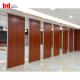38-45db Soundproof Sliding Folding Wall Partition Wooden Dividing Wall