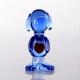 Art Piece Blue Crystal Dog Ornament Luxury Home Accessories 65*60*130mm