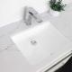 Stains Resistant Ada Bathroom Sink 17 Rectangular Undermount Bathroom Sink 500mm