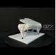 Customized Simple Architectural Model 1:8 3D Piano Model Gift