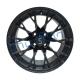 Shuran New 14'' Rims Matte Black Aluminum Golf Cart Wheel 14x7 Universal 4 Bolt Pattern