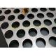 Titanium Punched Square Perforated Metal Sheet 0.6mm Thickness