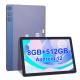 C idea Large Screen 8GB RAM 512GB ROM 10 Inch Tablet PC with Keyboard CM8500