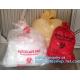 biodegradable clinical waste bags, Thick Plastic Asbestos Bag, PE Disposable Waste Bag, healthcare, health care, hospota