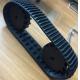 45mm Pitch Snowmobile Parts Tracks 41 Link Robot Rubber Tracks