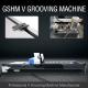 Hydraulic V Groove Cutting Machine 1225 Stainless Steel Auto V Grooving Machine