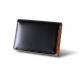 0.28kg Deboss Mens Leather Credit Card Wallet , 11x7.2cm Business Card Holder Case
