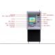 Wall Mounted Touch Screen ATM Kiosk machine With Cash / Coin Deposits